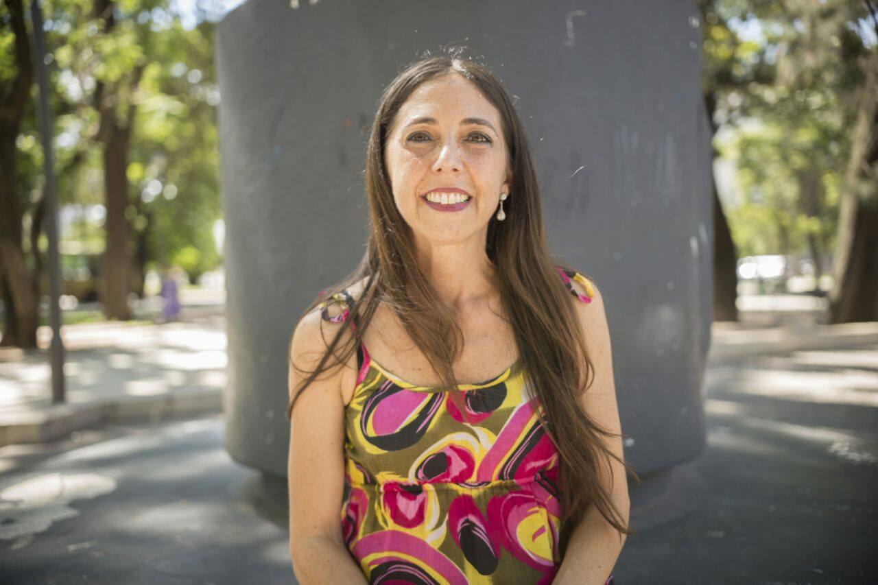 Fotografía: Gentileza de Sebastián Lorenzo Pisarello — con Soledad Deza.